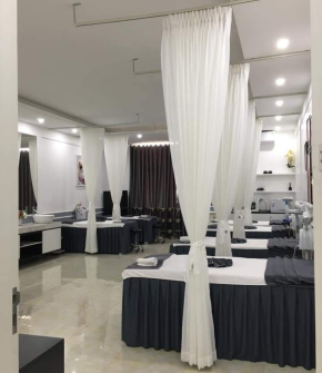 Rèm Voan Trắng Spa
