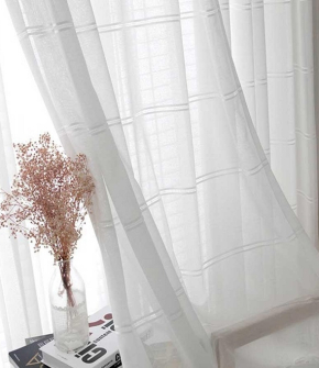 Rèm Vải Voan Trắng 