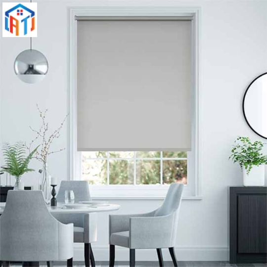Rèm Sáo Cuốn Trắng Sữa