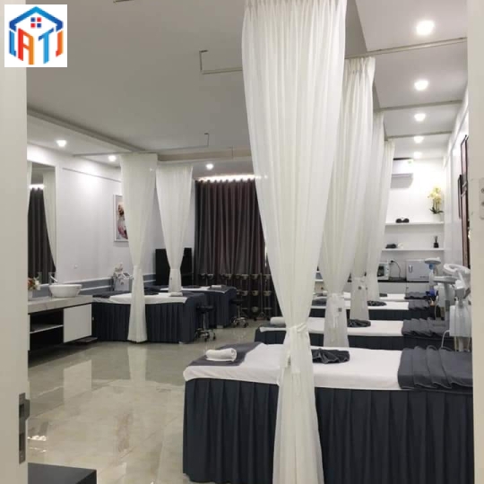 Rèm Voan Trắng Spa